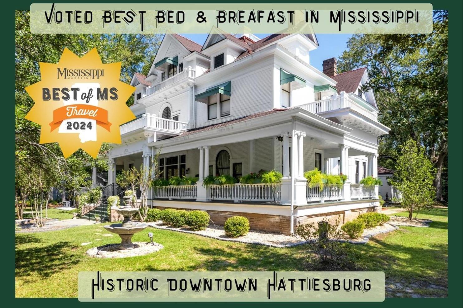 Ross Mansion Bed & Breakfast Hattiesburg Dış mekan fotoğraf